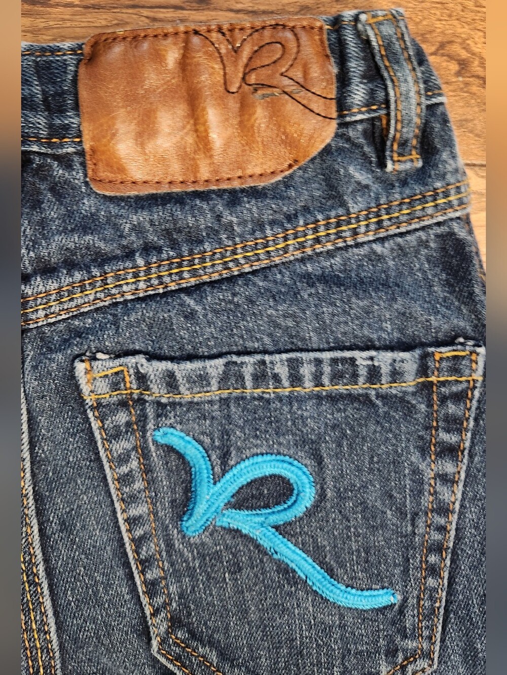 Rocawear Boys Blue Denim Jean Shorts , Size 6